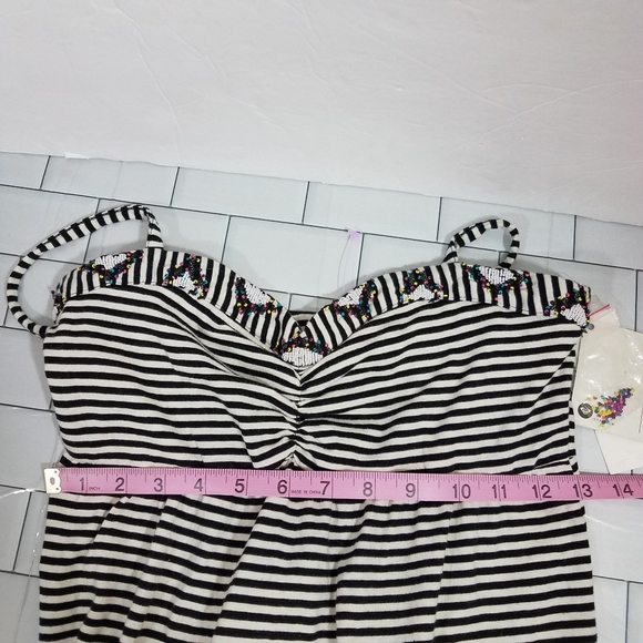 Roxy Stripe Sundress M Nwt - Picture 12 of 16